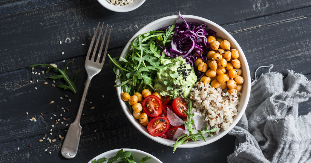 Buddha bowl sans gluten et vegan