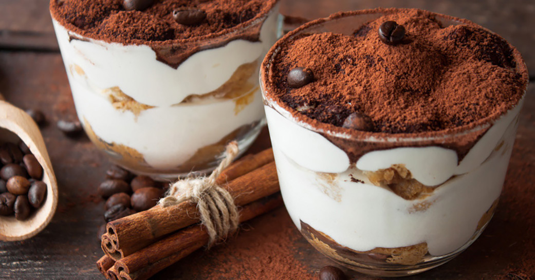 Tiramisu sans gluten à la poire et au spéculoos