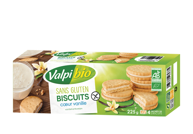 Biscuit cœur vanille